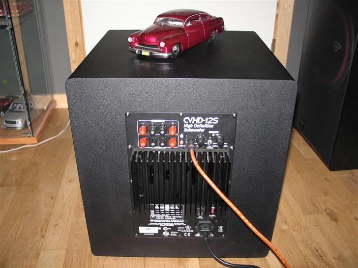 Musikanlæg Nyt anlæg NAD Mission  - Subwoofer bagfra billede 4