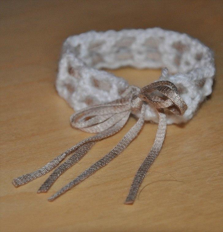 Hæklede sager - Romantisk halsbånd med bånd billede 36