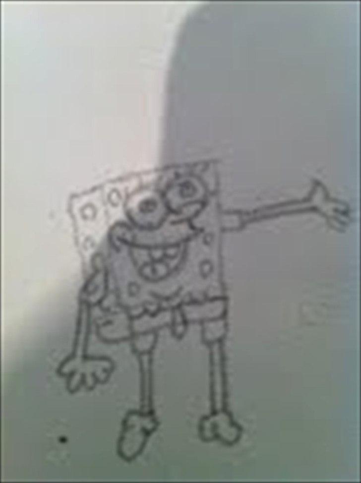 Mine tegninger - svampebob billede 16