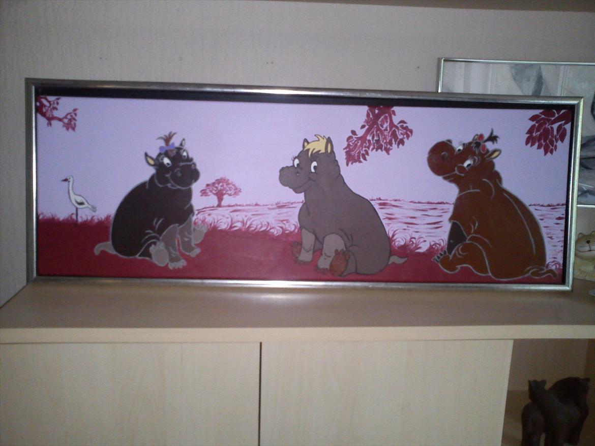 Baby-flodheste 30/8 2011 - 30/8 2011, tidlig morgen :) Tror den er ved at være færdig...?? billede 5