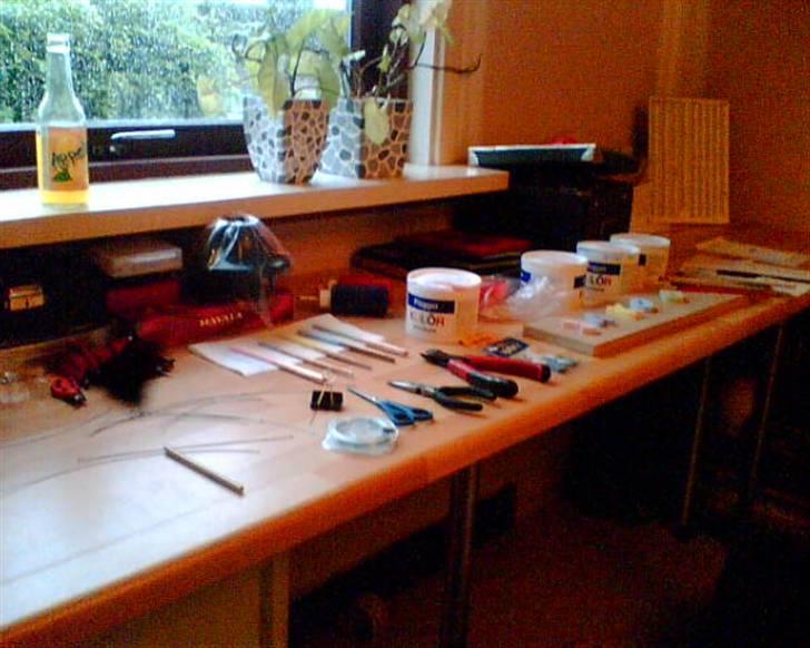 Kreativitet  - Mit arbejdsbord billede 5