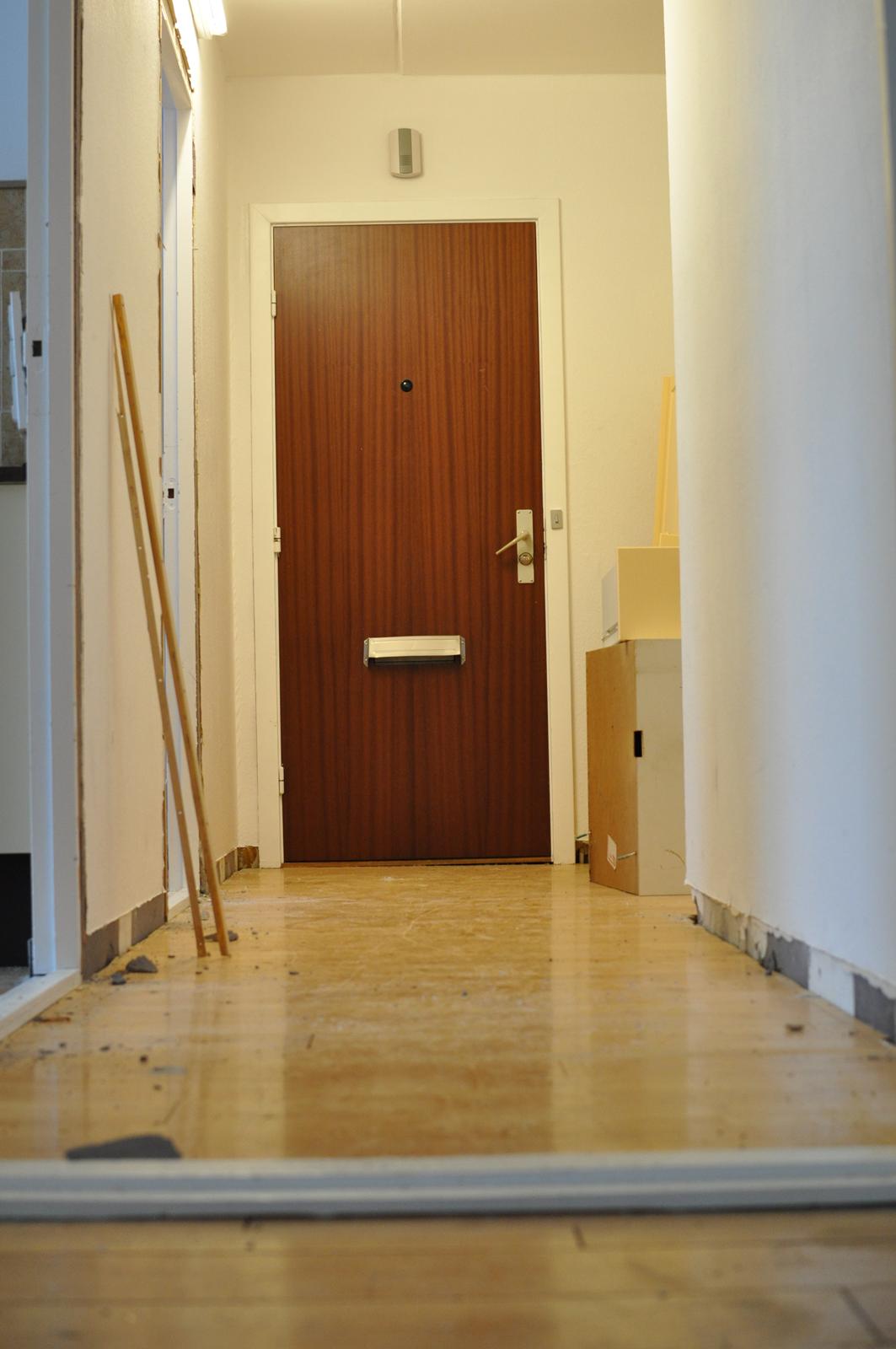 Lejlighed - renovering - Hovede døren set fra stuen billede 9