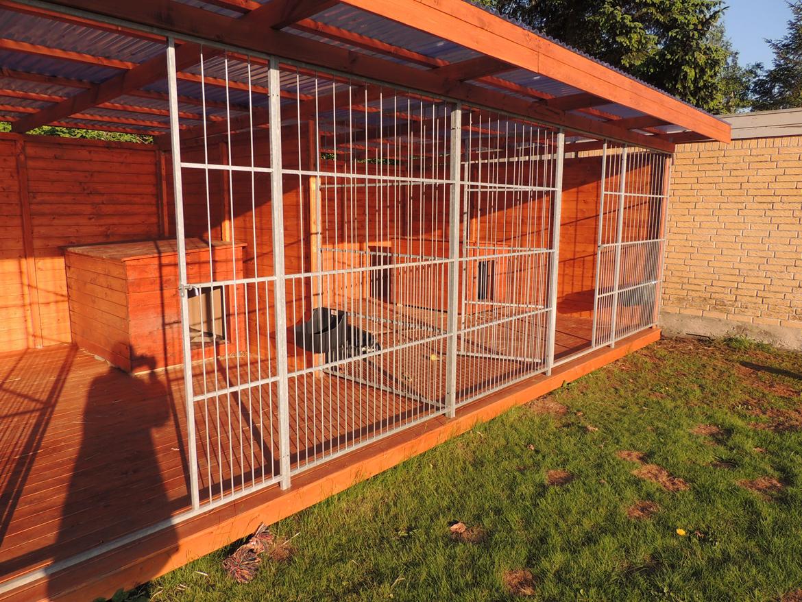 Den nye luksus hundegårde :) Hjemmelavet self. billede 5