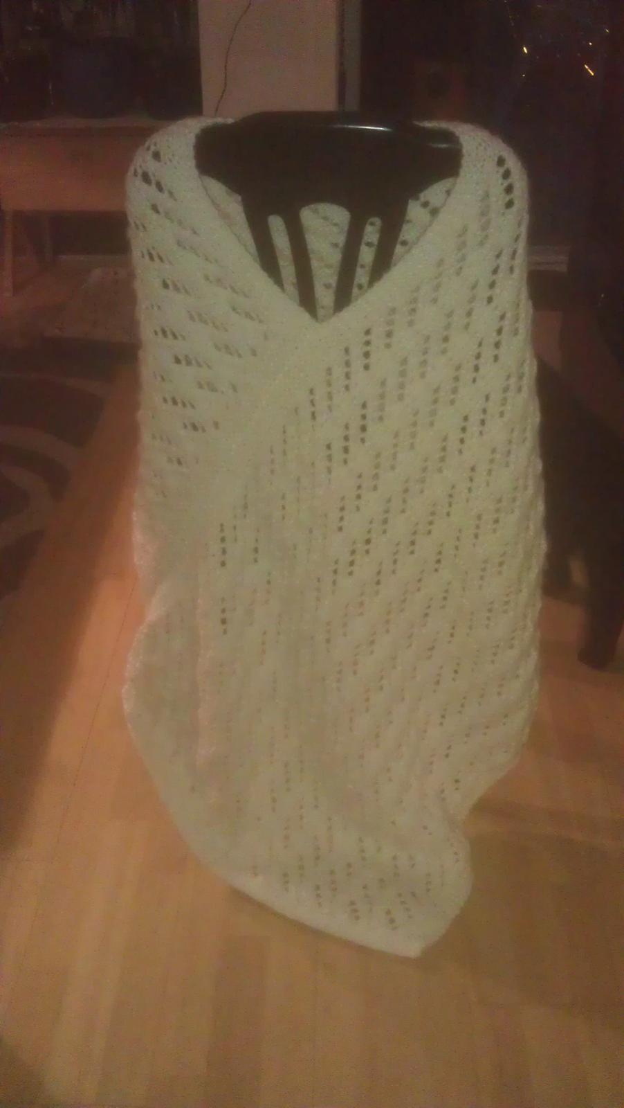 Mine hæklerier/strikkerier - Strikket poncho billede 25