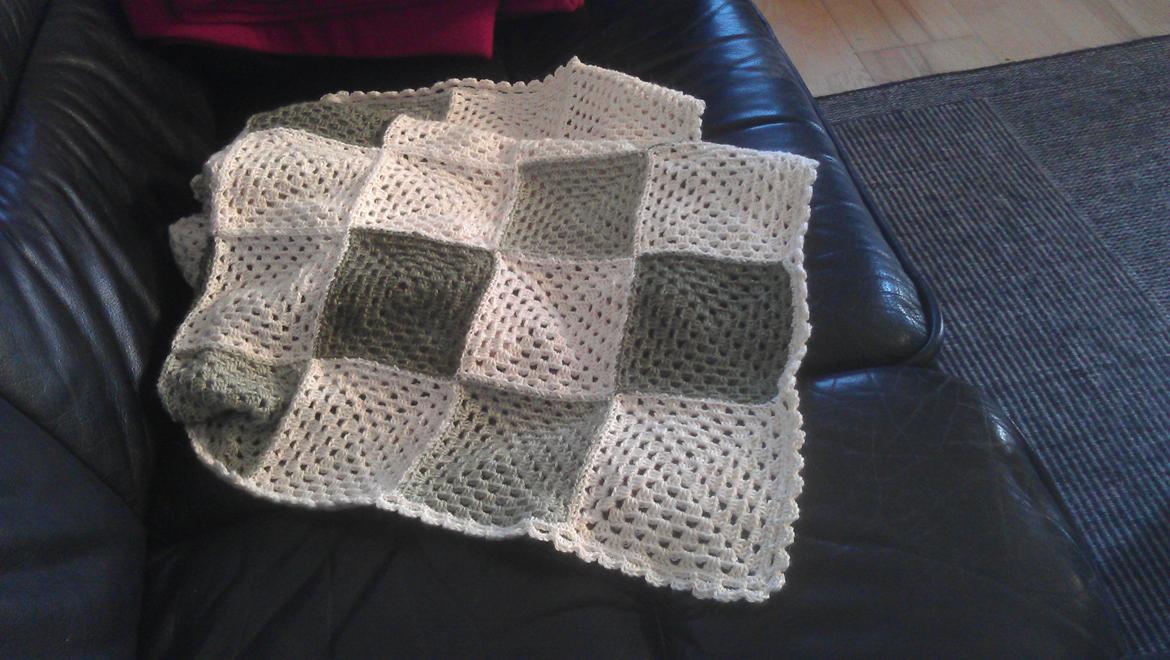 Mine hæklerier/strikkerier - Hæklet babytæppe billede 30