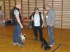 Hundeudstilling i Herlufmagle Hallen. 