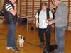 Hundeudstilling i Herlufmagle Hallen. 