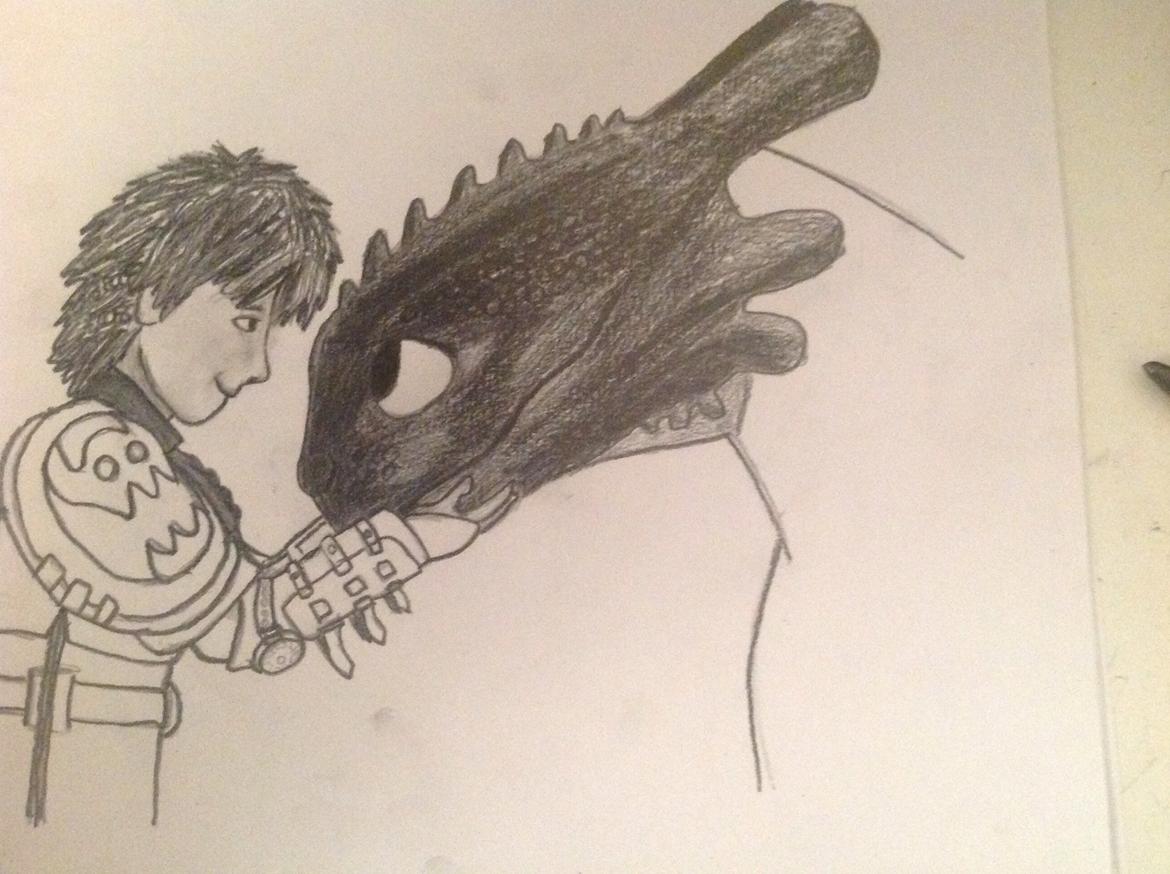 Tegninger - Her er de første skygger :) billede 4