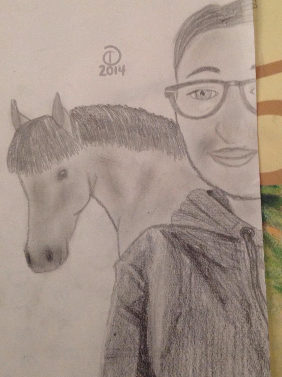 Tegninger - Min venindes hest :) billede 14