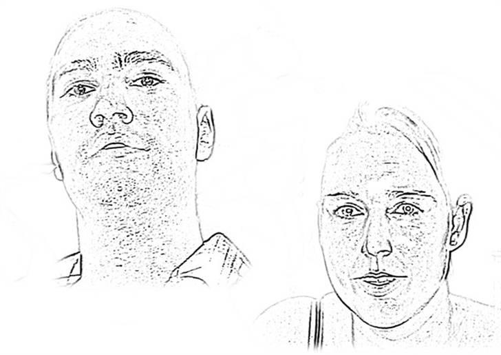 Tegninger og redigerede billeder af egne hunde billede 14