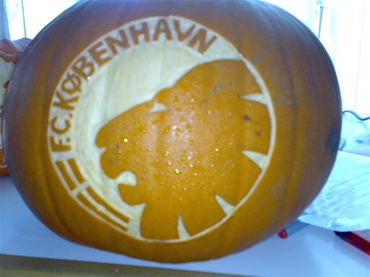 Halloween græskar - Fck logo billede 3