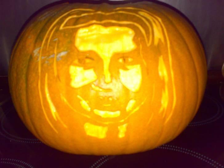 Halloween græskar - Victoria, vores datter billede 5