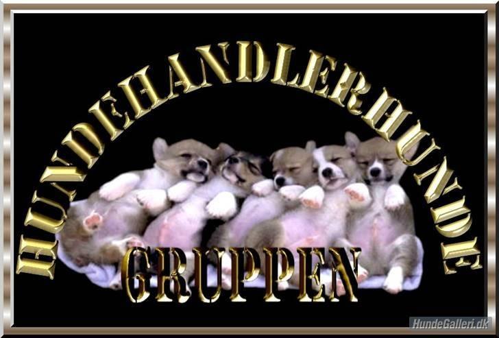 Diverse tegninger og collager... - Logo lavet af Marianne Sonne til gruppen der har til opgave at advare imod hundehandlere. billede 38