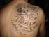 Min mand's tattoo