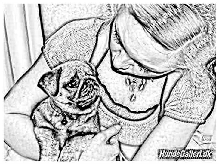 Tegninger :-) - Gucci med mor :-) billede 78