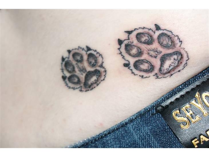 Hundepoter som tatovering :D billede 0