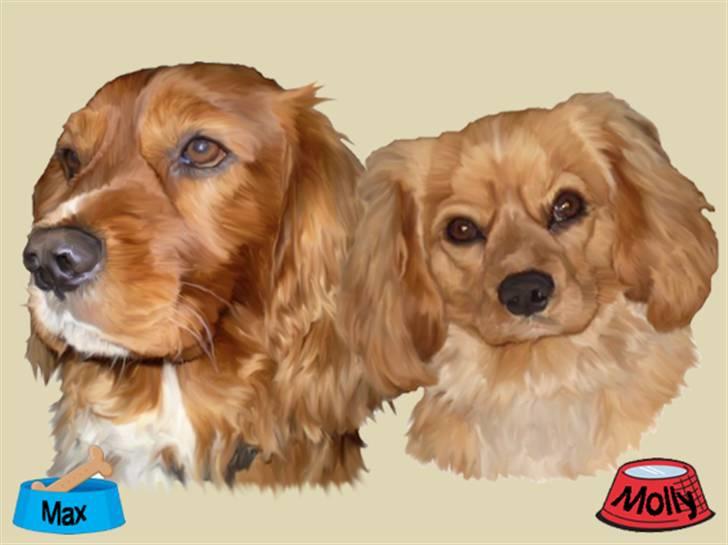 Tegninger af andres hunde billede 98
