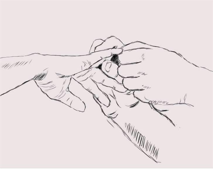 Tegninger og redigerede billeder af egne hunde billede 3