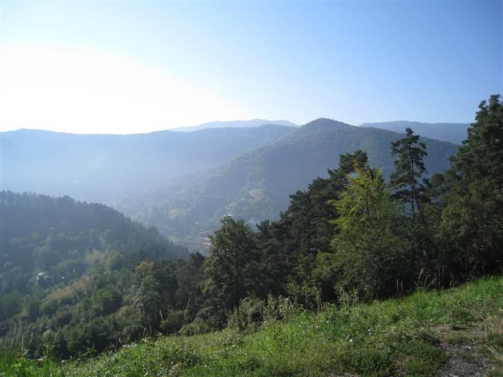 Ferie i Rumænien - Udsigt over Brasov fra bjergene en diset morgen billede 30