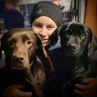 Trine m. Ziva & Abby