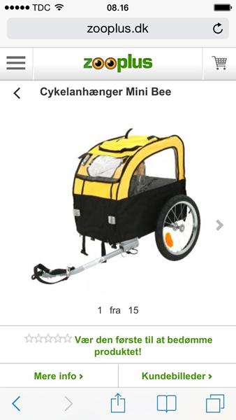 Cykelanhænger/ trailer til hund