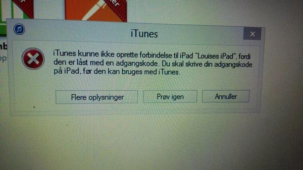 Spørgsmål om Ipad