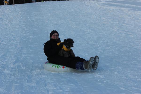 Tinna -  hund med på langrendsski - opdate