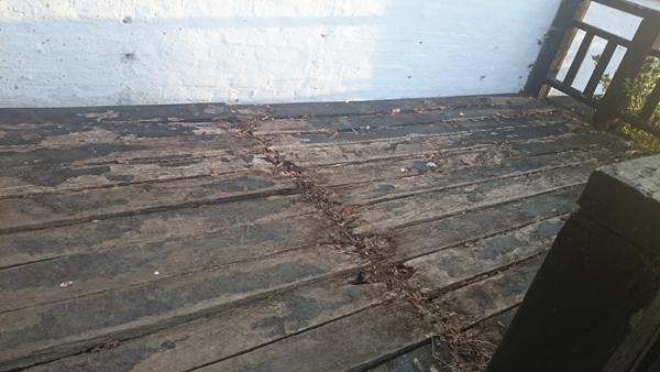 Jubii... endelig ny terrasse :D