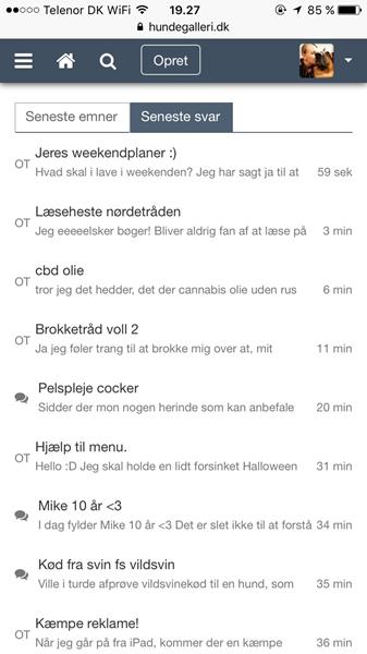 At finde rundt på forummet? 