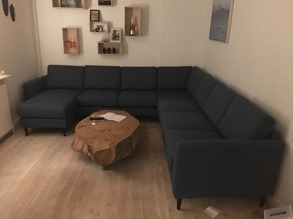 Så kom min nye sofa.