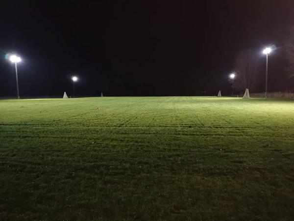 Vores nye træningsbane.. 