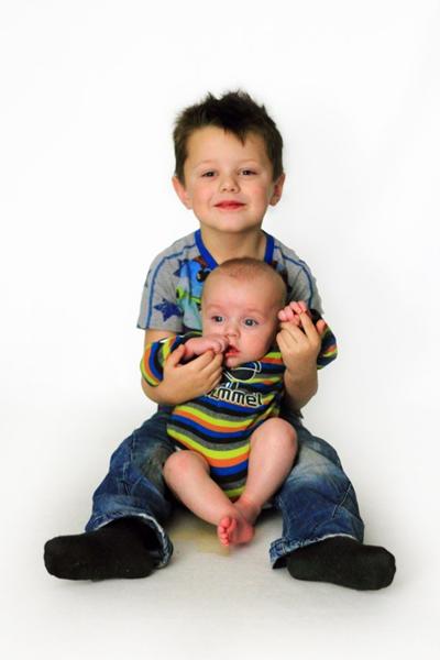 Billeder af søskende