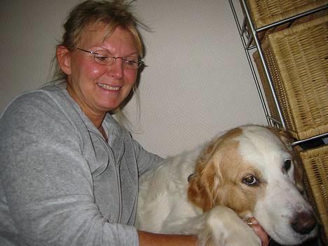 Blanding af racer Molli - Mig og molli........får os lige en lur i kurven ...hmm?!? billede 2