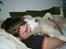 Siberian husky Chinook - 2008, man kan aldrig hygge for meget....