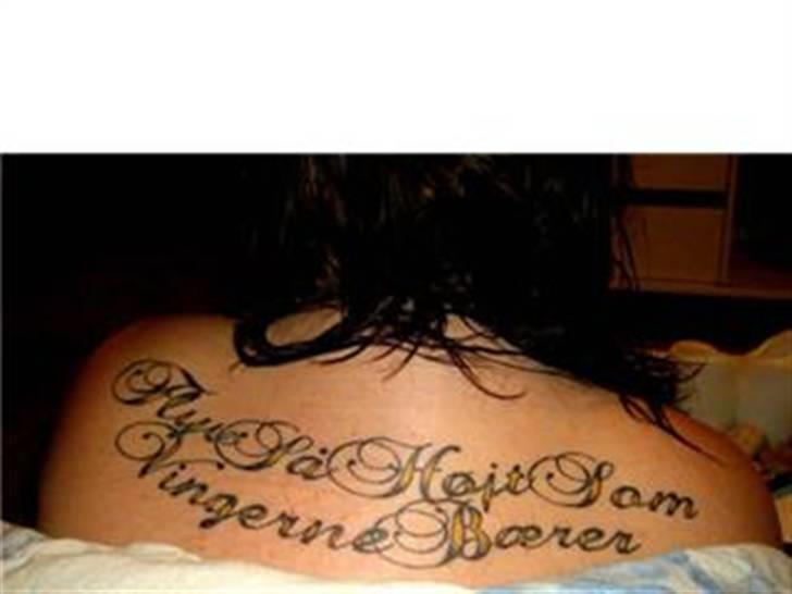 Blanding af racer pablo - en af mine tatto`er billede 10