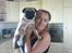 Mops jasmin R.I.P 16/8-2011 - her er jasmin og min mor =) mors lille dingse