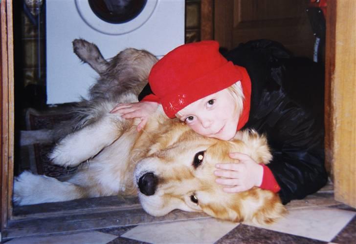 Golden retriever Olympus R.I.P <3 - Mig & Lympus, det er mange år siden vi lå der <3 billede 17