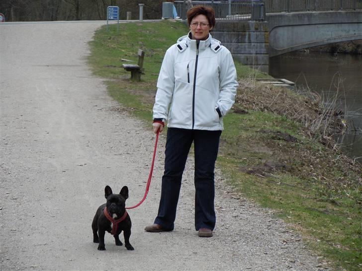 Fransk bulldog Tira - Mig og min mor på tur billede 14