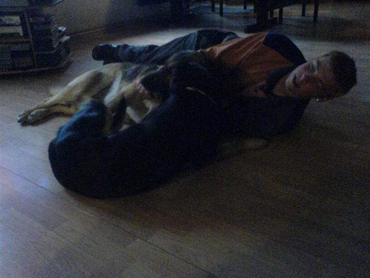 Blanding af racer fie  - fie og min bror leger  billede 4