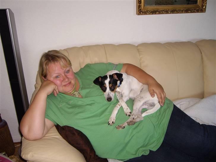 Dansk svensk gaardhund Vaks - Mig og mor lørdagshygger .. billede 18