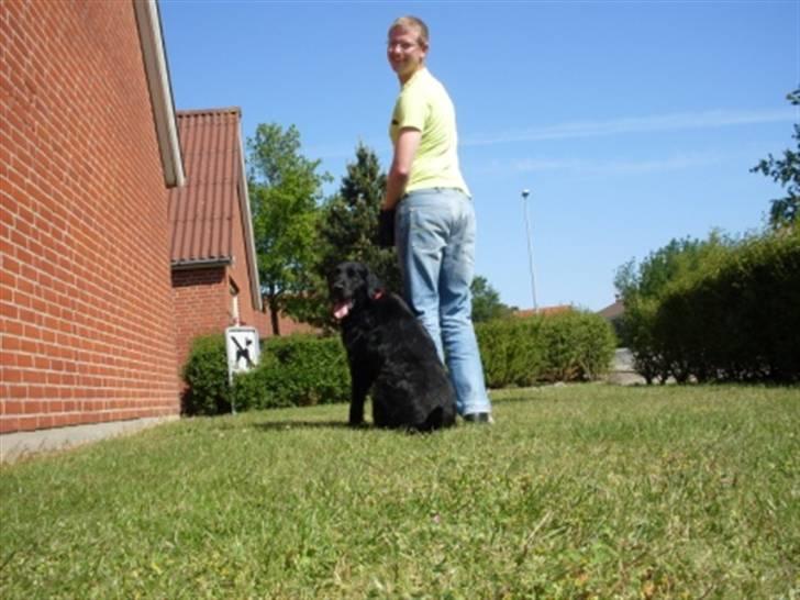 Blanding af racer Kenzo (Død) - Mig og min far i sommern 2009. billede 11