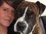 Amerikansk staffordshire terrier Tiger - Tiger og mor ;)
