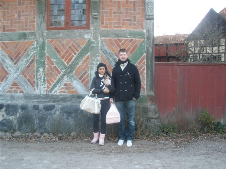 Chihuahua Mussie - Mor, mig, far i den gamle by i vinters :) billede 17