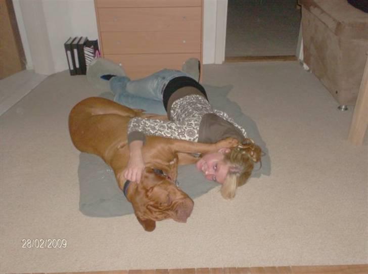 Dogue de bordeaux Cobberhouse's Buena Vista - bine og mor hygger billede 14