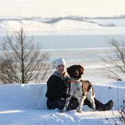 Kleiner münsterländer Ræhrbakken's Geist