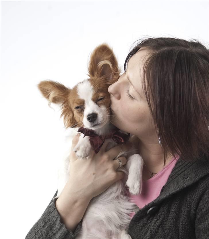 Papillon Avalee aka Ene Herskeren - Her er mig og min mor, vi elsker hinanden utrolig højt <3 billede 9