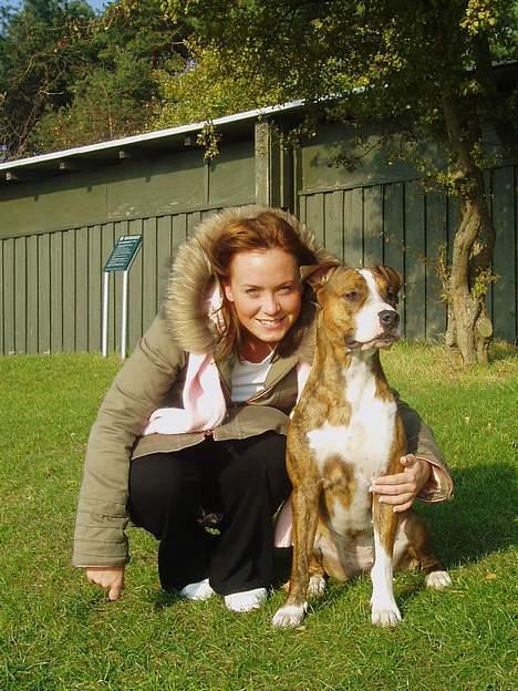 Amerikansk staffordshire terrier Nala - mig og mor:o) billede 16