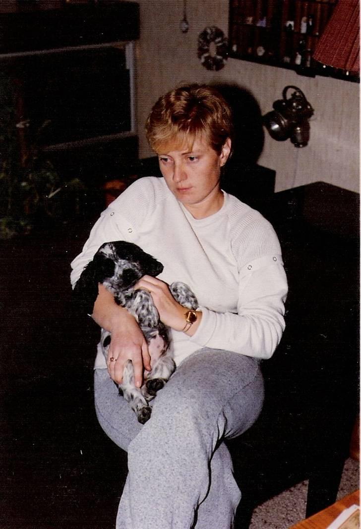 Cocker spaniel Cianti R.I.P. - Cianti og min mor billede 6