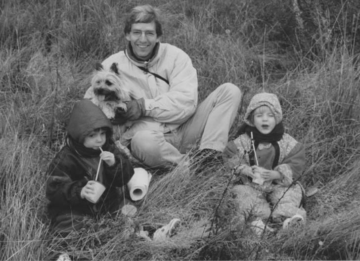 Cairn terrier Rufus R.I.P - mig, bror, min far og rufus billede 5