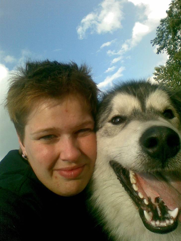 Alaskan malamute Devil - Mig og min mor.. billede 15